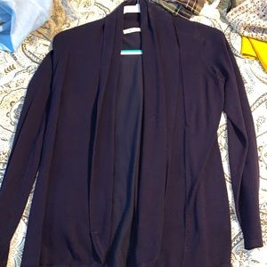 Navy blue cardigan